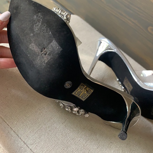 Jeffery Campbell diamond clear mules - Picture 5 of 8